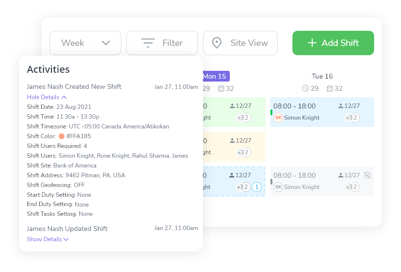 Permanent Log & History Tracking